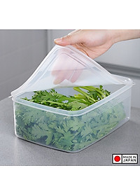 Bộ 03 hộp thực phẩm chữ nhật Nakaya 2000ml hàng nội địa Nhật Bản K.151#