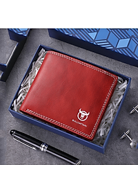 Ví nam 100% da bò thật cao cấp phong cách mới