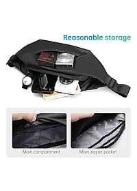 Túi Đeo Chéo Mark Ryden MR7786 Thiết Kế Đơn Giản Siêu Nhẹ Chống Thấm Nước Cho Nam