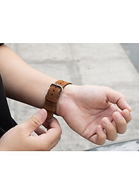 Dây da đồng hồ dành cho Apple Watch size 42/44 - CHÍNH HÃNG KHACTEN.COM
