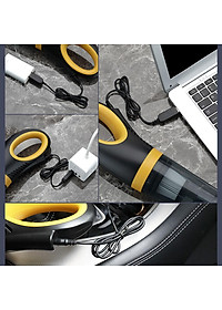 Máy hút bụi cầm tay không dây HEPA 6000pa dùng cho vệ sinh xe ô tô