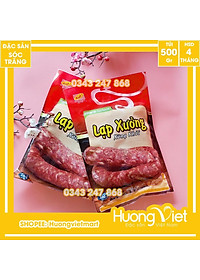 Đặc Sản Sóc Trăng - Lạp Xưởng Xông Khói Tân Huê Viên 500G, Đặc Sản Lạp Xưởng Sóc Trăng Tân Huê Viên Vị Khói Tự Nhiên Thơm Ngon Và An Toàn