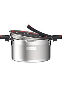 Bộ nồi Inox liền khối Elmich Milano EL-8090 size 16, 20, 22cm