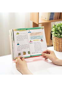 Giá đọc sách chống cận thị bằng nhựa Deli - màu trắng /hồng/xanh dương- 70530 / 70530A