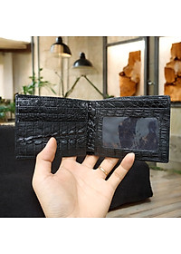 Ví Nam Gù Cá Sấu Lớn 2 Mặt Cao Cấp