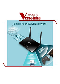 Bộ Phát Wifi TP-Link Archer MR400 Băng Tần Kép 4G LTE AC1200 - Hàng Chính Hãng