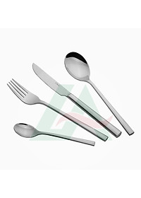 Bộ 6c Nĩa Ăn 107001 - Inox 304 Stainless Steel 18/10 Đồ dùng bàn tiệc nhà hàng khách sạn cao cấp (Set of 6pcs Table Fork SS18/10)