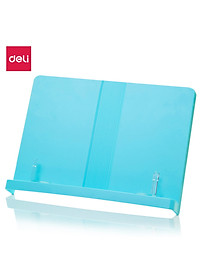Giá đọc sách chống cận thị bằng nhựa Deli - màu trắng /hồng/xanh dương- 70530 / 70530A