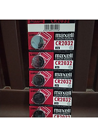 Vĩ 5 viên pin Maxell CR2032 - hàng nhập khẩu - giao màu ngẫu nhiên