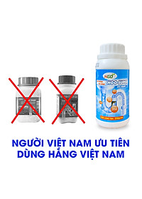 Bột thông cống cực mạnh HGO SUPER bột thông bồn cầu, bồn rửa bát, đường ống, chai 250gram