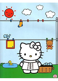 Sách Hello Kitty - Kế Hoạch Nghỉ Hè (Dán Hình)