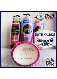 Dầu gội chăm sóc và nuôi dưỡng tóc Elastine Silk Repair Baby Powder 550ml sản xuất tại Hàn Quốc