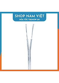 1 Mét Dây Điện Trong Suốt 2 Lõi Thi Công Đèn LED