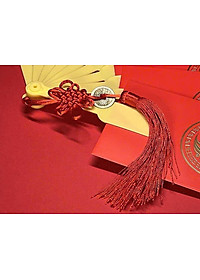 BAO LÌ XÌ QUẠT – LÌ XÌ XẾP TẦNG SÁNG TẠO CHO ĐÁM CƯỚI & NĂM MỚI (MẪU & MÀU NGẪU NHIÊN)