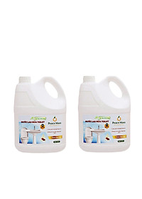 Nước Cọ Rửa Toilet Peace Mass Tinh dầu Quế Can 3.6 Lít