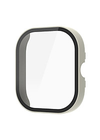 Ốp lưng mặt đồng hồ PC cứng có tích hợp kính cường lực bảo vệ đồng hồ thông minh Redmi Watch 4 - Hàng chính hãng