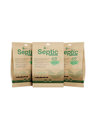 [Combo Tiện Lợi] Gói Men Bể Phốt EcoClean Septic - Men Vi Sinh Xử Lý Hầm Cầu, Bể Phốt Đầy, Tràn - Túi Gói 100gram