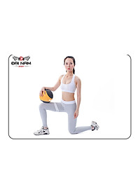Bóng Tạ Tập Thể Lực,Tập Gym,Tập Yoga 4kg Chất Liệu Cao Su Đặc Hàng Nhập Khẩu Đại Nam Sport