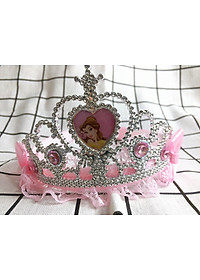 CÀI TÓC VƯƠNG MIỆN CÔNG CHÚA CHO BÉ GÁI ( Viee001 )