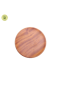 Bộ 04 Khay/Dĩa Gỗ Hình Tròn - Khay Dĩa Để Trái Cây - Đồ Gỗ Nhà Bếp Thương Hiệu Trường Sơn