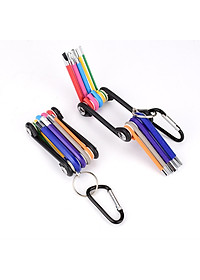 Bộ sửa chữa đa năng ABG nhỏ gọn, bộ lục giác màu sắc nhiều chi tiết trong 1