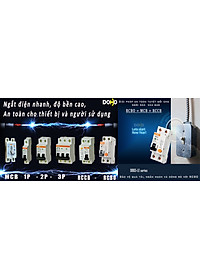 Cầu Dao Chống Giật 2 Pha Dobo Electric Korea (25A - 30mA) - Trắng