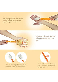 Dụng cụ vệ sinh bình sữa đa năng Wesser