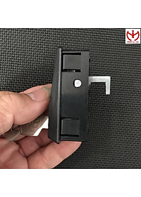 Khóa tủ sắt cửa lùa REAL T125 dùng cho tủ Hòa Phát 2 cánh trượt T6 chìa thau - MSOFT