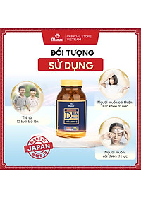 Hộp Viên Uống Bổ Xung DHA + EPA + Vitamin E Mamori Giúp Tăng Cường Trí Nhớ Tăng cường Thị Lực và Sức Khỏe Tim Mạch (455 mg x 60 viên)