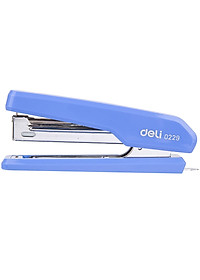 Dập ghim #10 Deli, 15 trang Đen, Xám, Xanh - 1 cái E0229