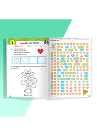 Sách Phiếu Luyện Toán Tư Duy Cùng Gấu Kiki 2. Làm Quen Với Hình Khối