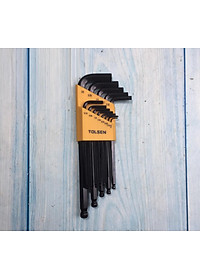BỘ 13 LỤC GIÁC ĐẦU BI HỆ INCH TOLSEN 20090 - HÀNG CHÍNH HÃNG