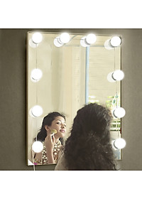 Dây Đèn LED Bàn Trang Điểm 5 Chế Độ Sáng Dài 4.5 Mét