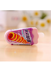 Cục Tẩy Bút Chì Hình Que Kem Độc Đáo - Cục Gôm Tẩy Văn Phòng Phẩm Cho Bé ( phát màu ngẫu nhiên )