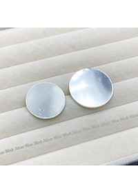 Đồng Xu Đánh Cảm Cạo Gió Trơn Bạc Ta Nguyên Chất S99 Đường Kính 2.6cm Chính Hãng Bạc Hiểu Minh XDG34