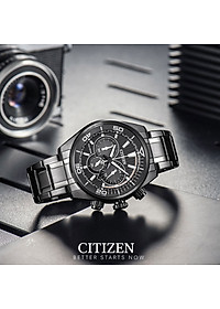 Đồng Hồ Nam Citizen Dây Thép Không Gỉ CA4335-88E - Mặt Đen