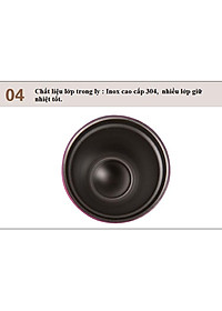 Mô tả sản phẩm Ly uống YETI giữ lạnh inox cao cấp