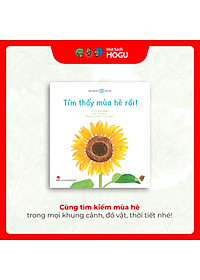 Truyện Ehon bé 1-2-3 tuổi - Tìm thấy mùa hè rồi