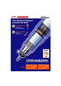 Viết chì bấm không gãy Zebra Delguard ER 0.5mm - [Chính hãng]