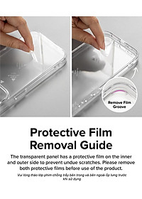 Ốp Lưng Trong Suốt Ringke Fusion Dành Cho iPhone 15 Pro Max / 15 Pro / 15 Plus / 15, Viền Dẻo, Lưng Chống Ố Vàng - HÀNG CHÍNH HÃNG