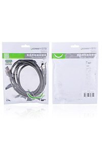Dây USB 3.0 đực sang đực mạ vàng dài UGREEN US116 (Đen) - Hàng chính hãng