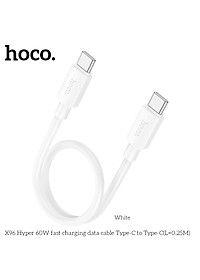 Cáp SẠc Nhanh Dành Cho Hoco X96 Type C To Type C 60W 3A Dây Dài 1M Hàng Chính Hãng