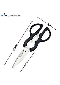 Kéo nhà bếp 3 chức năng Echo 20.5cm nội địa Nhật