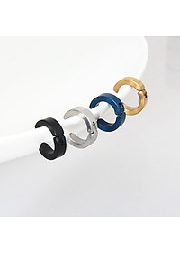  Khuyên Tai Nam Không Cần Bấm Lỗ - Bông Tai Kẹp Titan