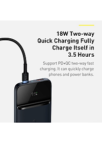 Pin dự phòng sạc nhanh không dây tích hợp nam châm Baseus Magnetic Wireless Quick Charging Power Bank (10000mAh, USB + Type C, QC/ PD 20W Quick Charge, ) - Hàng Chính Hãng 