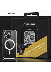 Kính Camera Titanium Dành Cho Iphone 15 Pro/ Iphone 15 Promax MIPOW KINGBULL TITANSHIELD PROTECTOR – Hàng Chính Hãng