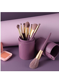 Bộ Cọ Trang Điểm 9 Cây AW01 Cao Cấp Lông Siêu mềm mịn, Bám Phấn hiệu quả, Phù Hợp  Mọi Loại Da, Không Gây Khó Chịu Cho Người Dùng, Có Túi Hộp Da Nhỏ Gọn, Tiện Dụng Đầy Đủ  Cọ với Chức Năng Makeup Hiệu Quả, Cầm Thoải Mái, Dễ Sử Dụng.