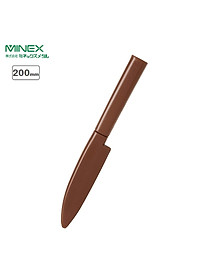 Dao gọt trái cây có nắp đậy Minex Metal 200mm - Hàng nội địa Nhật Bản