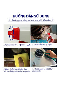 Combo 02 Chai Nước Tẩy Đa Năng Mao Bao 600ml