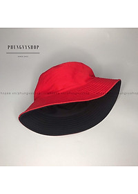 Mũ nón bucbet TRƠN 2 mặt- nón tai bèo vành